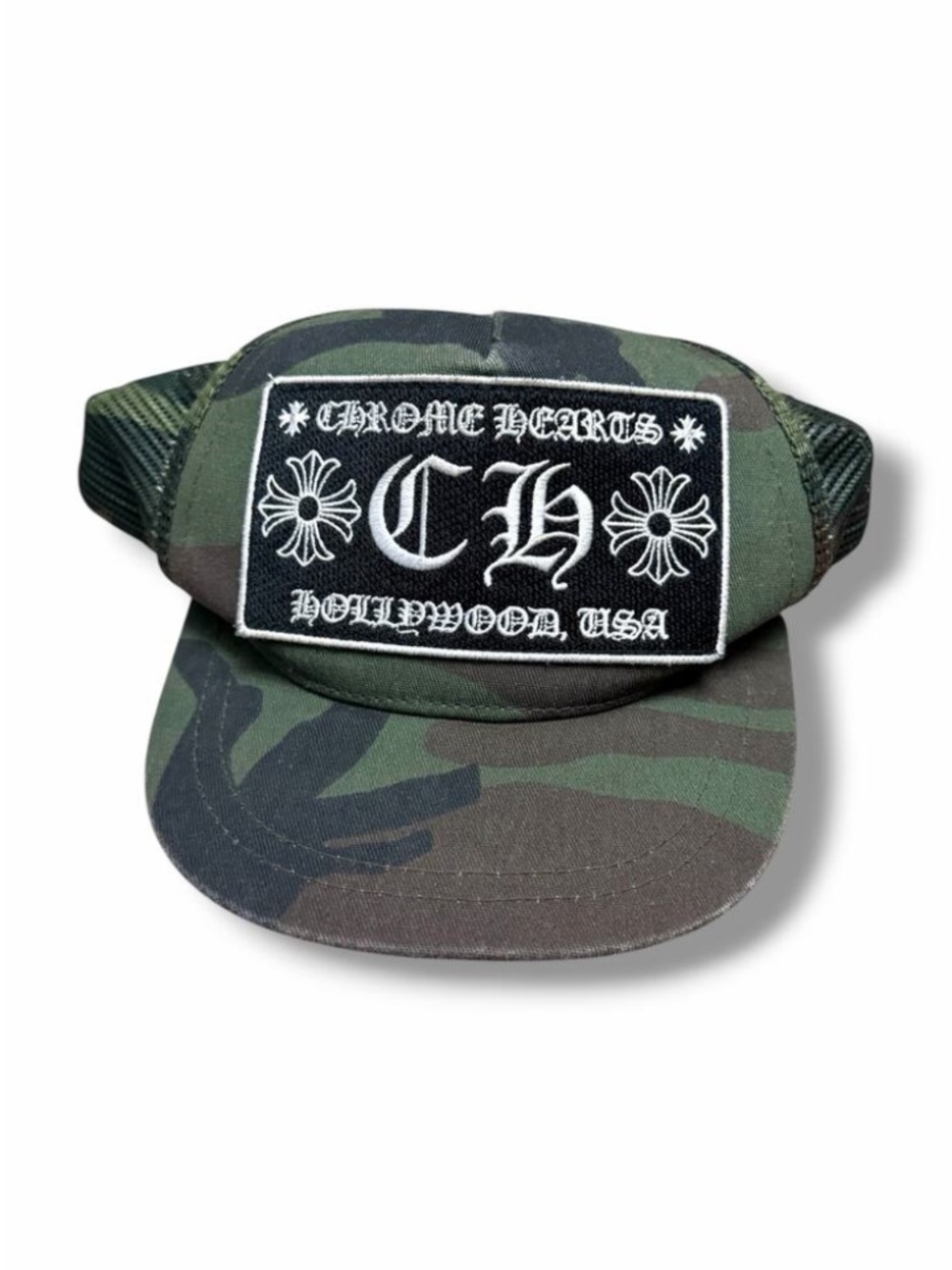 Chrome Hearts Camo Trucker